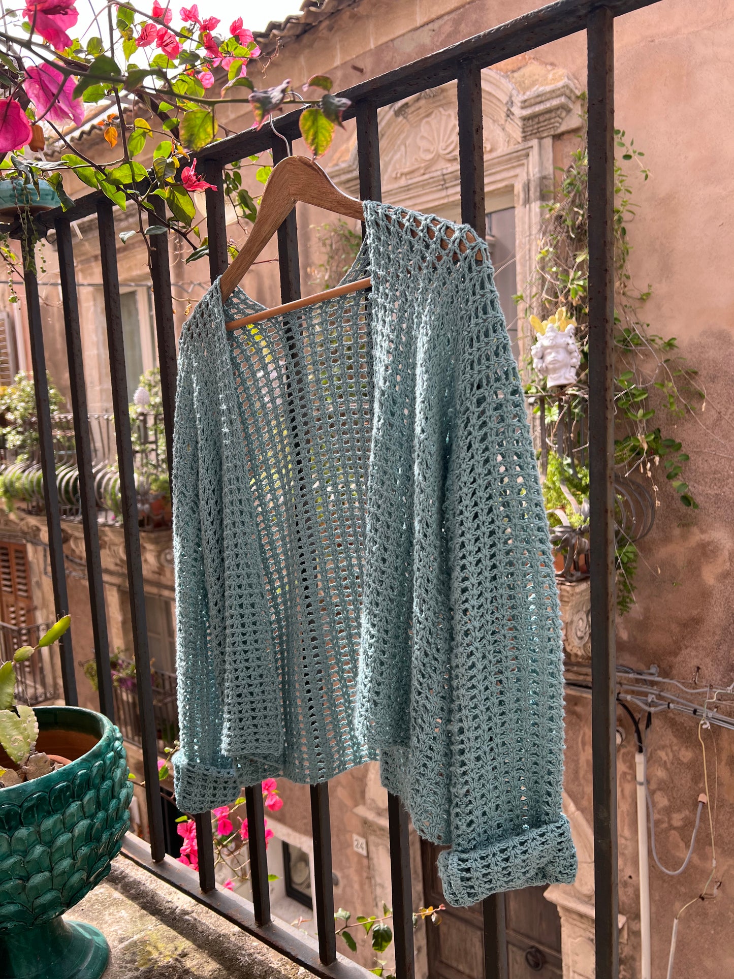 The Oasis Cardigan | PDF Crochet Pattern | ENGLISH