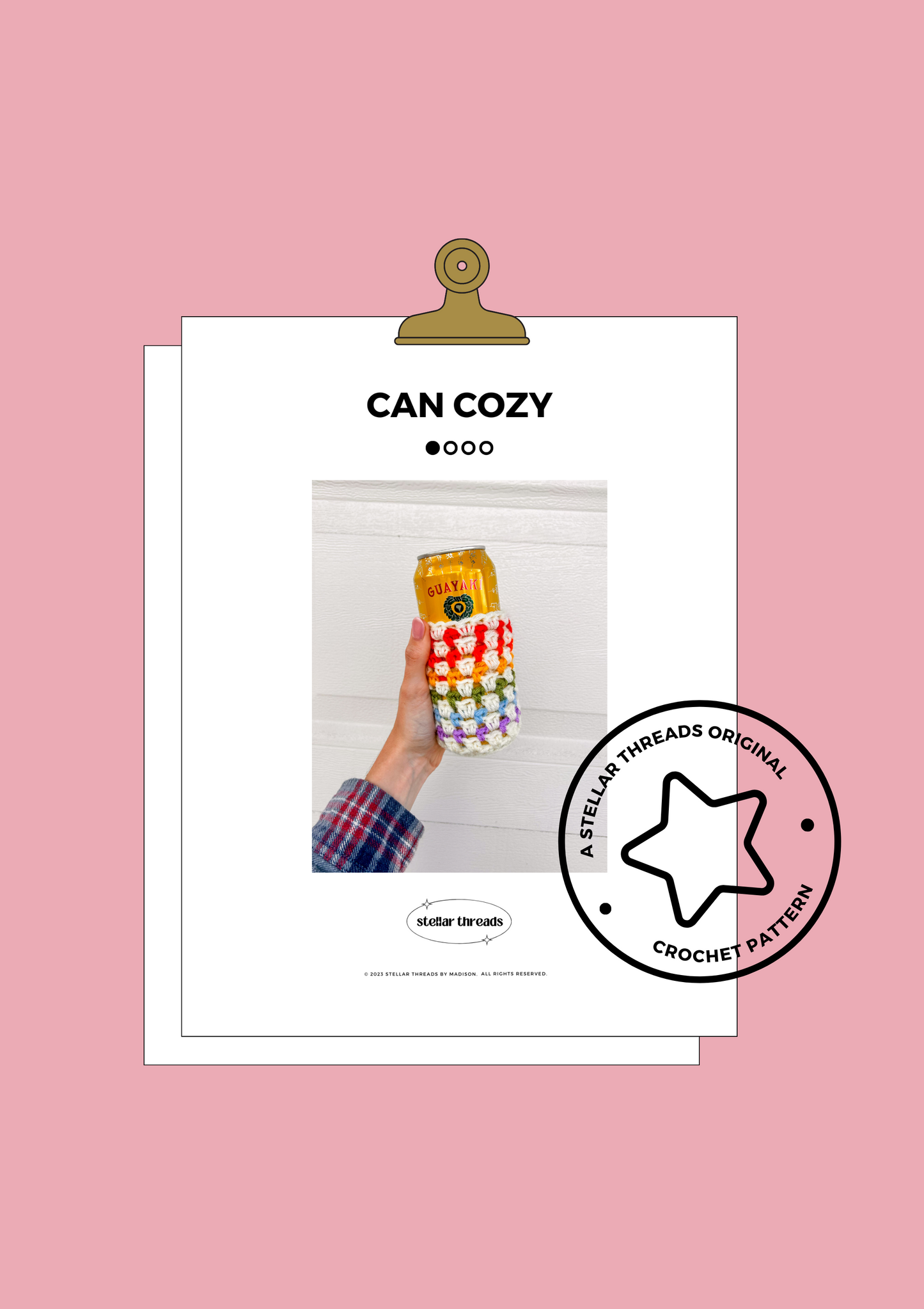 PDF Crochet Pattern | Can Cozy