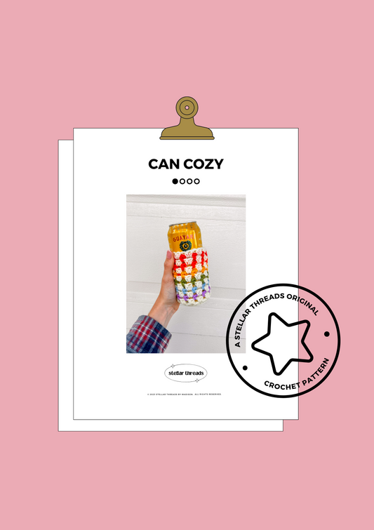 PDF Crochet Pattern | Can Cozy